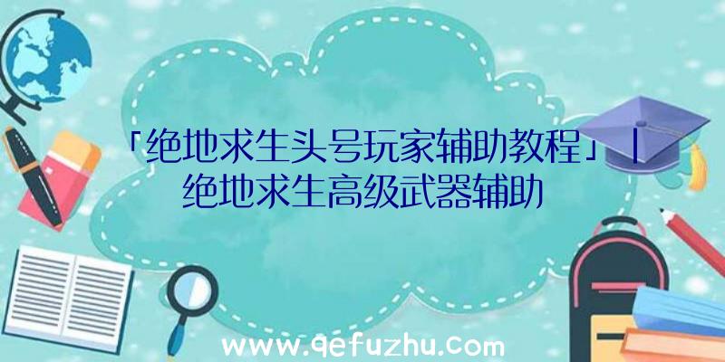 「绝地求生头号玩家辅助教程」|绝地求生高级武器辅助